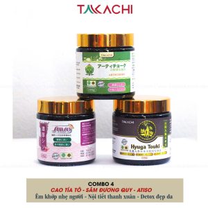 combo Sâm đương quy, tía tô, atiso
